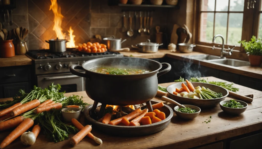 bouillon d'os recette grand mere