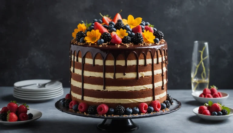 gateau anniversaire layer cake