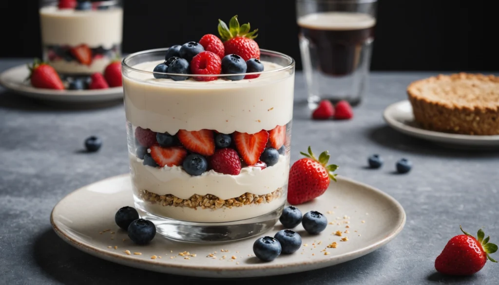 dessert protéiné recette