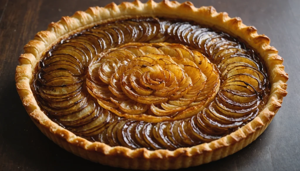tarte aux oignons doux