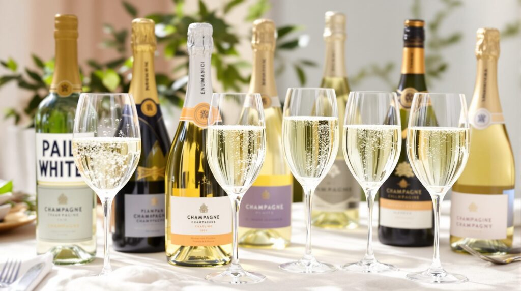 vin blanc petillant