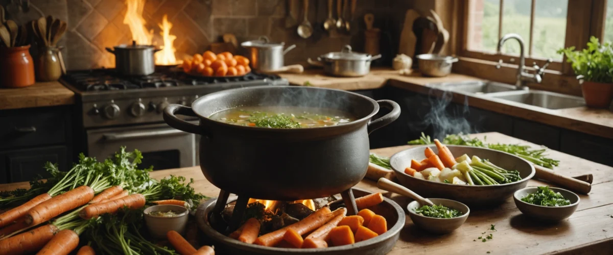 bouillon d'os recette grand mere