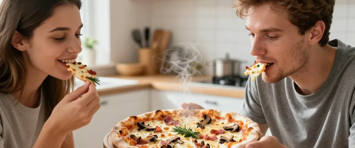 que mettre dans une pizza base crème fraîche