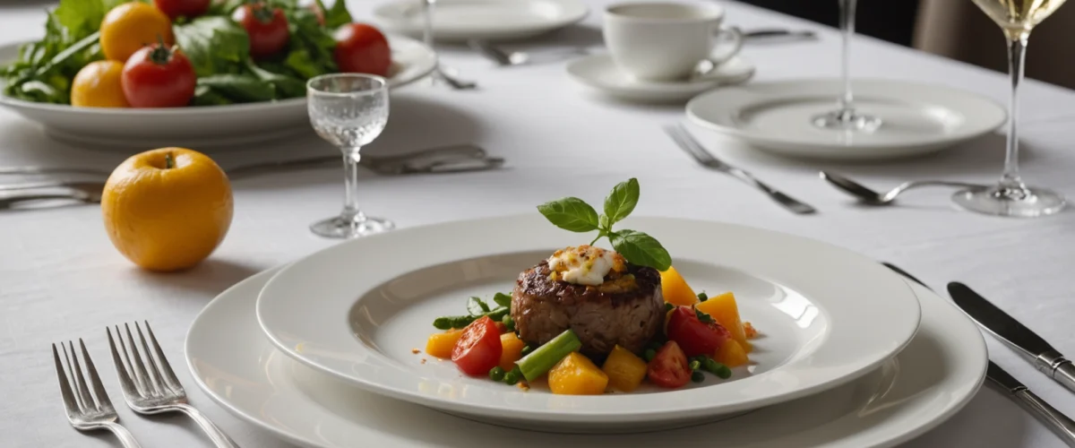 taille assiette standard
